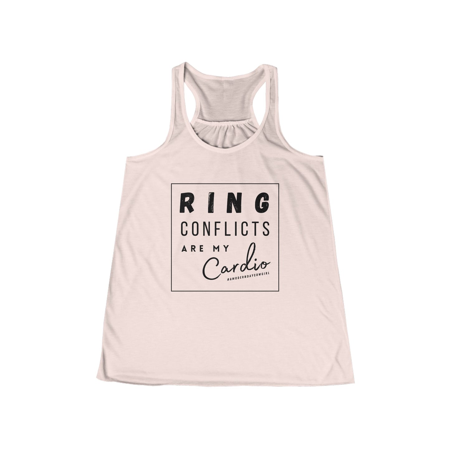 CONFLICTS Women's Flowy Racerback Tank