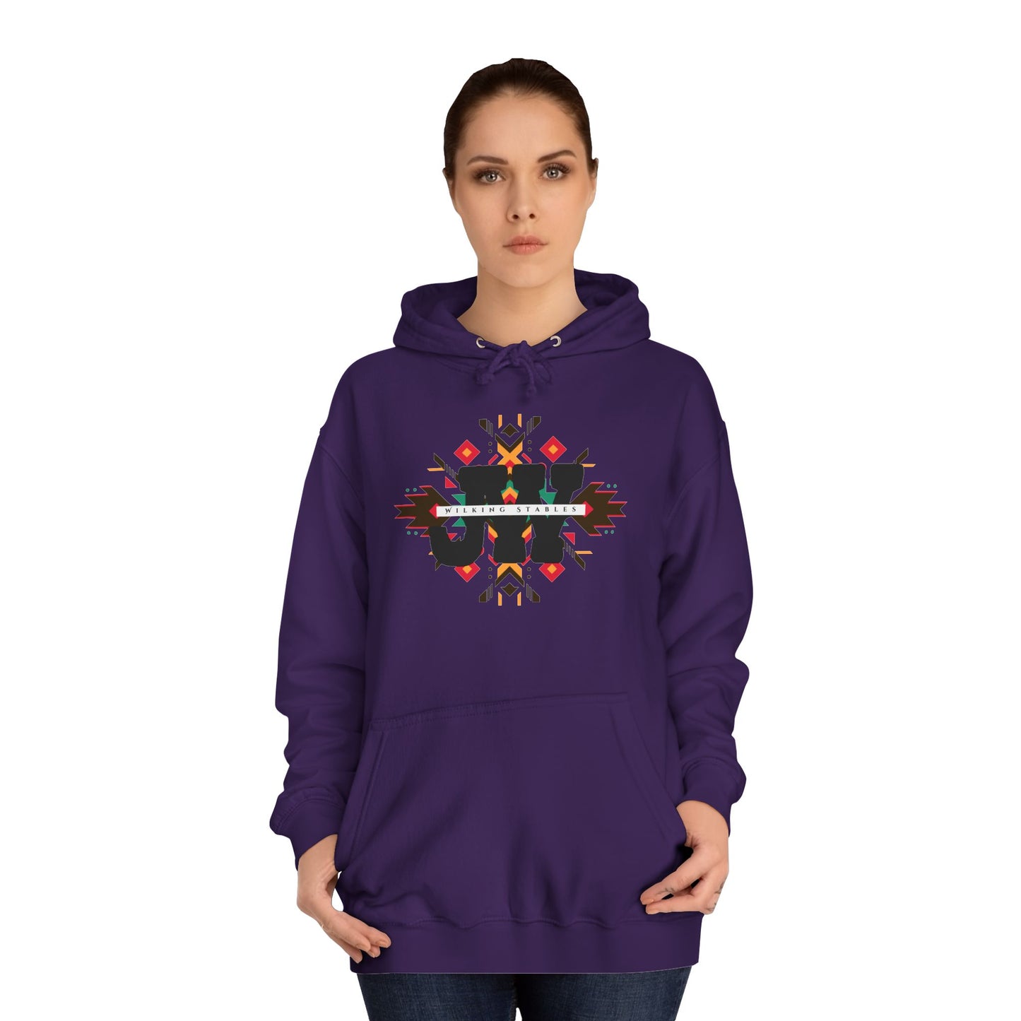 JWS Aztec Unisex College Hoodie