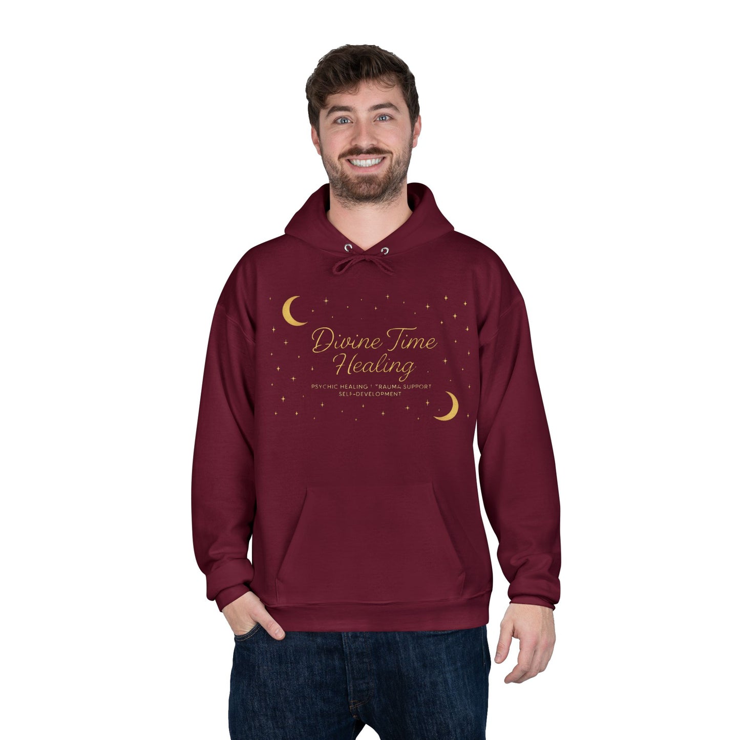 LA Divine -Eco-Friendly Hoodie, Unisex Pullover, Sustainable Fashion, Spring Event Merch, EcoSmart Sweatshirt