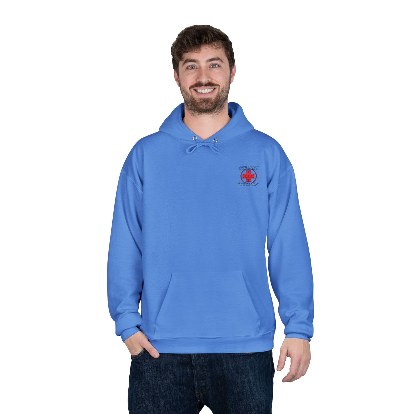 LA Chimney DR-Friendly Hoodie, Unisex Pullover, Sustainable Fashion, Spring Event Merch, EcoSmart Sweatshirt