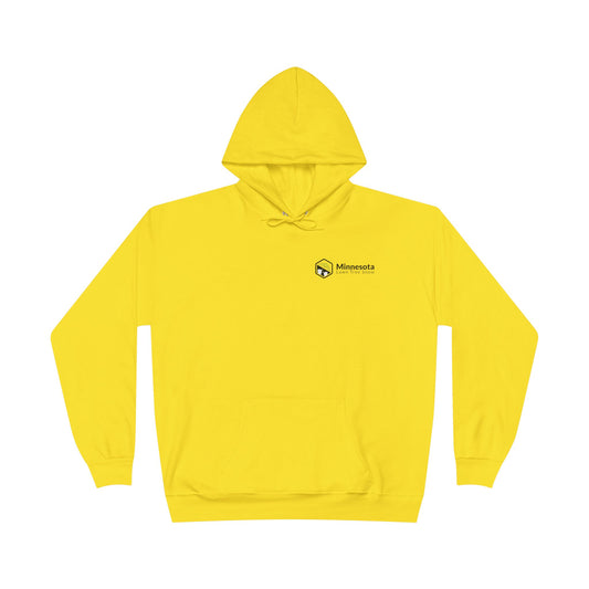 LA-Minnesota Lawn Tree Snow Eco-Friendly Hoodie, Unisex Pullover, Sustainable Fashion, Spring Event Merch, EcoSmart Sweatshirt