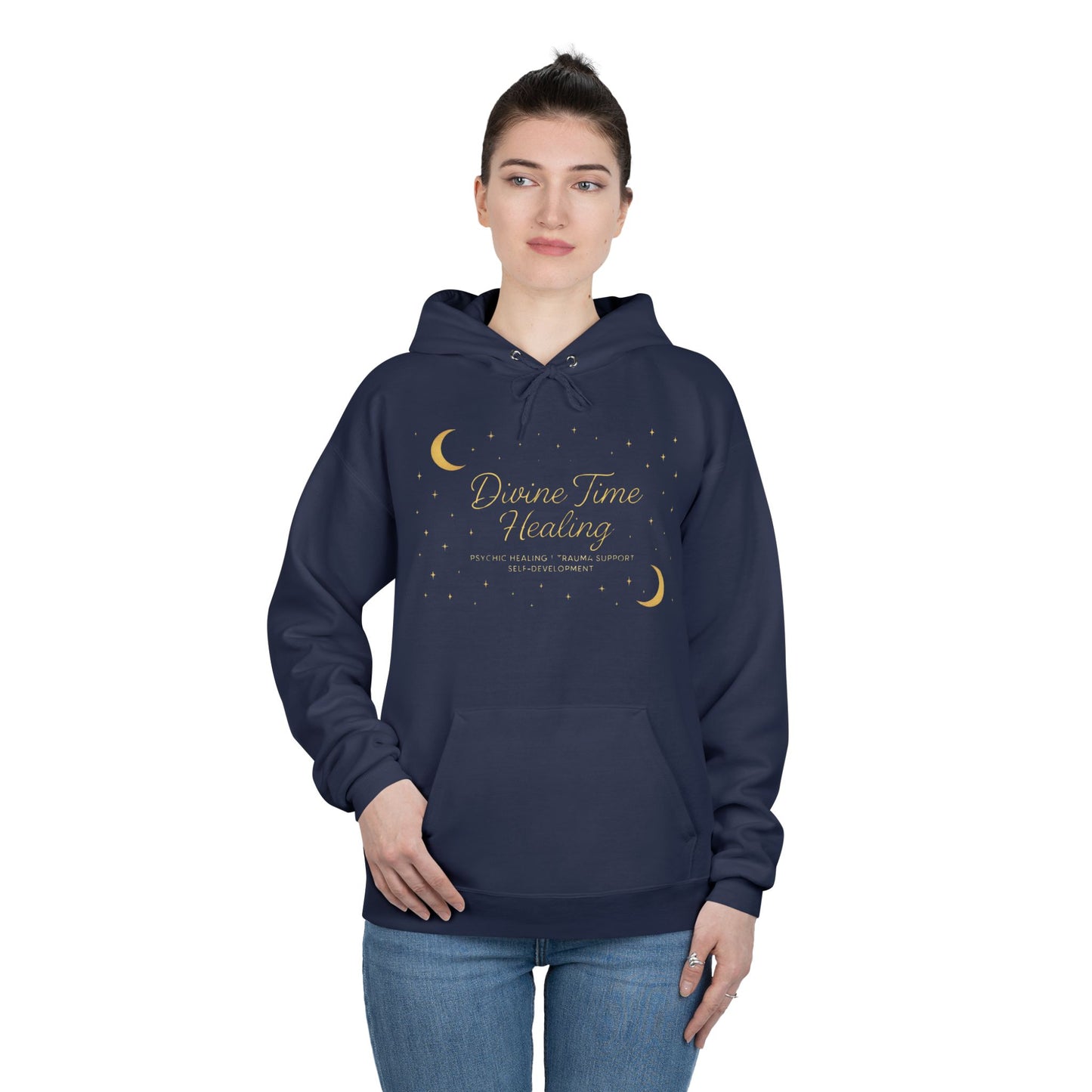 LA Divine -Eco-Friendly Hoodie, Unisex Pullover, Sustainable Fashion, Spring Event Merch, EcoSmart Sweatshirt