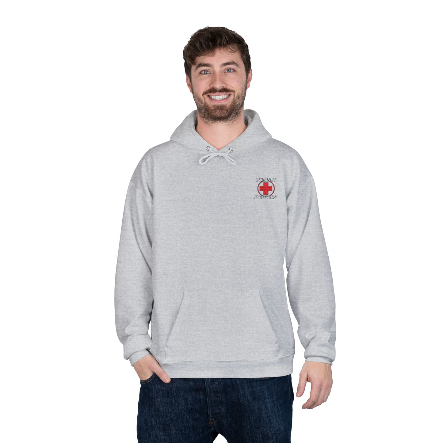 LA Chimney DR-Friendly Hoodie, Unisex Pullover, Sustainable Fashion, Spring Event Merch, EcoSmart Sweatshirt