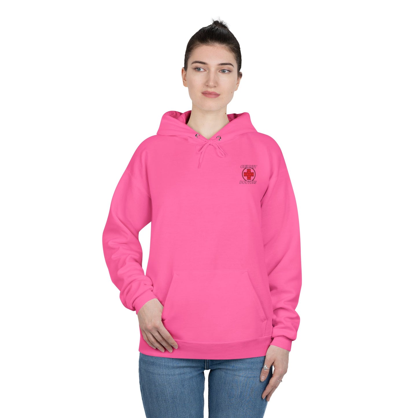LA Chimney DR-Friendly Hoodie, Unisex Pullover, Sustainable Fashion, Spring Event Merch, EcoSmart Sweatshirt