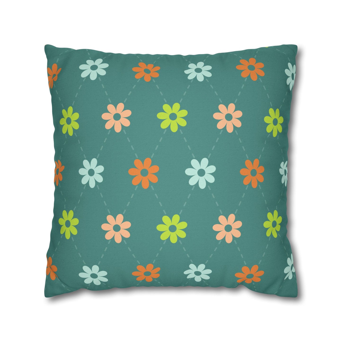JaeCo Floral Pattern (C) Throw Pillowcase - Cozy Home Decor