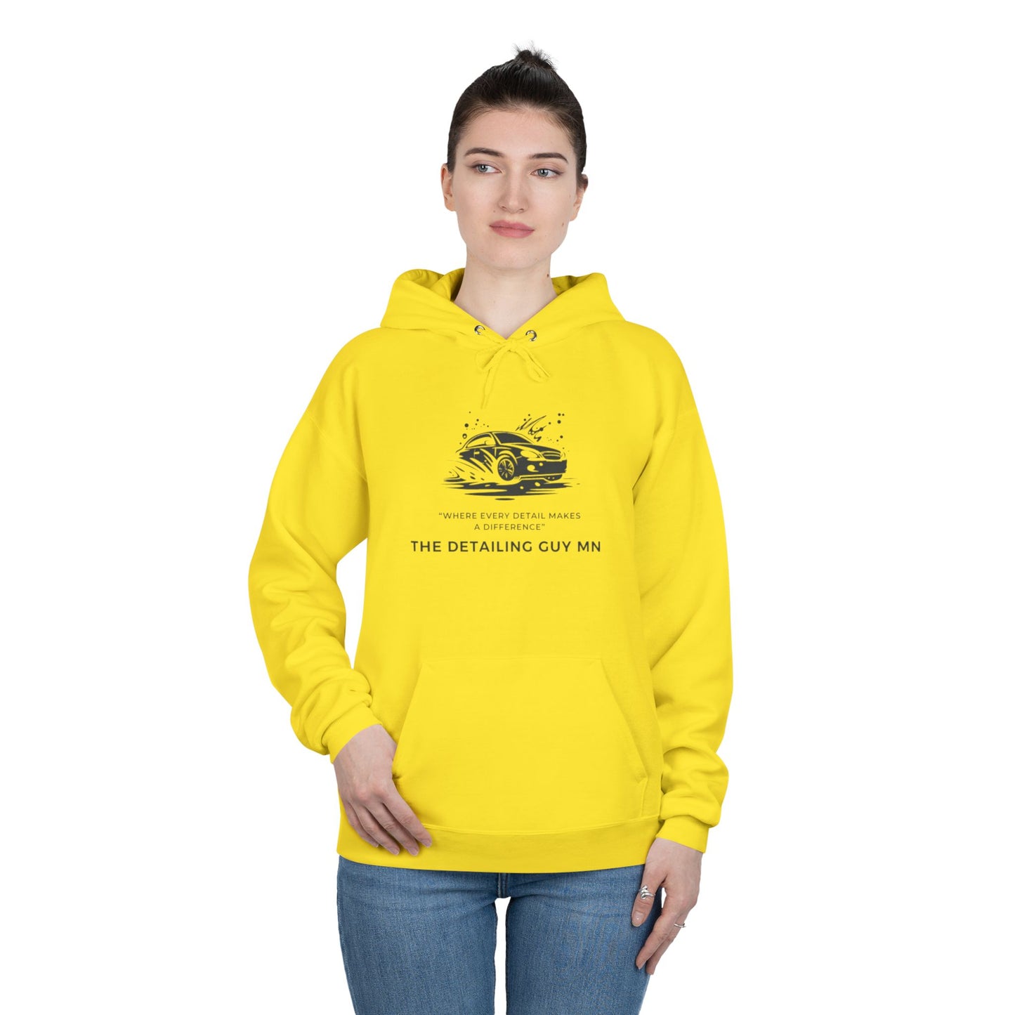 LA Detail guy -Eco-Friendly Hoodie, Unisex Pullover, Sustainable Fashion, Spring Event Merch, EcoSmart Sweatshirt