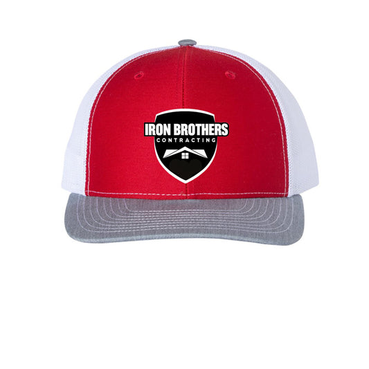 Red/ White/ Heather Grey - FRONT