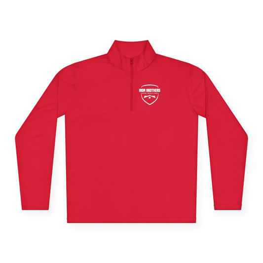 (IBC Front Only) Unisex Quarter-Zip Pullover