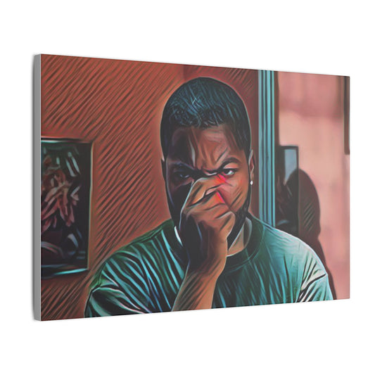 Artistic Matte Canvas Wall Art - Funny Bathroom Decor