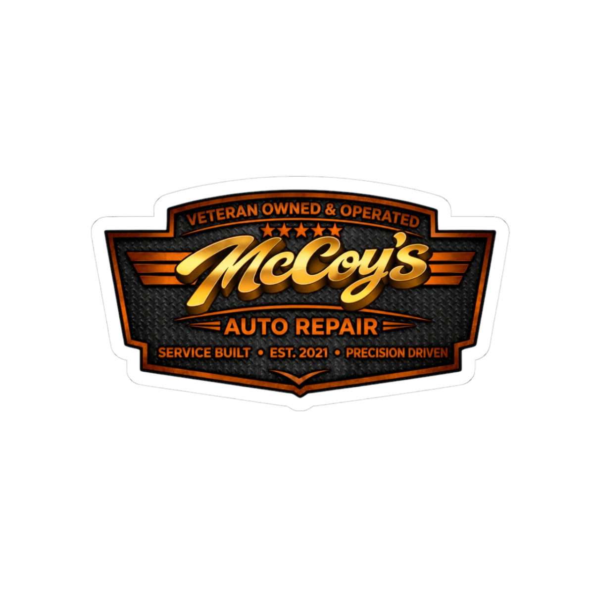 McCoys Kiss-Cut Stickers