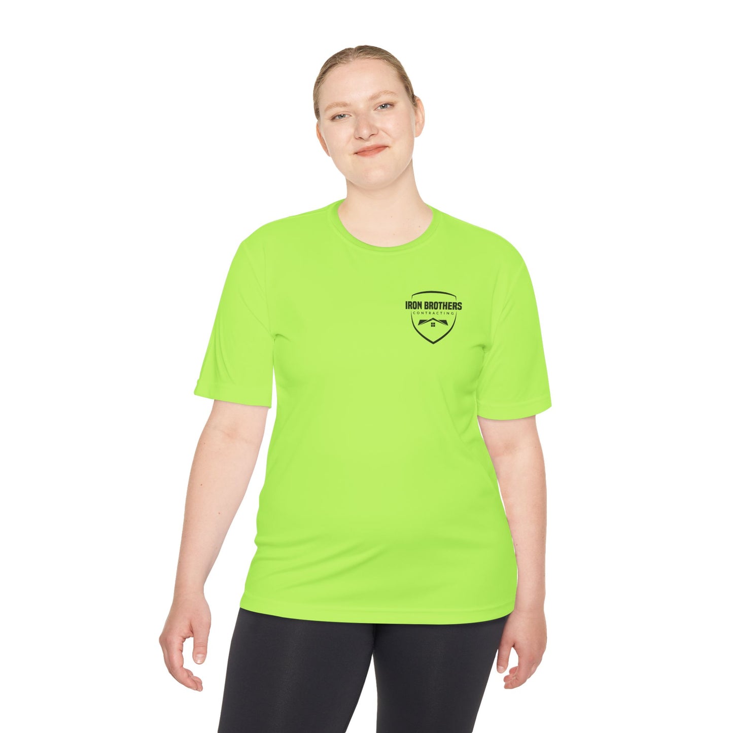 ('26 IBC) Unisex Moisture Wicking Tee in Safety Colors and more