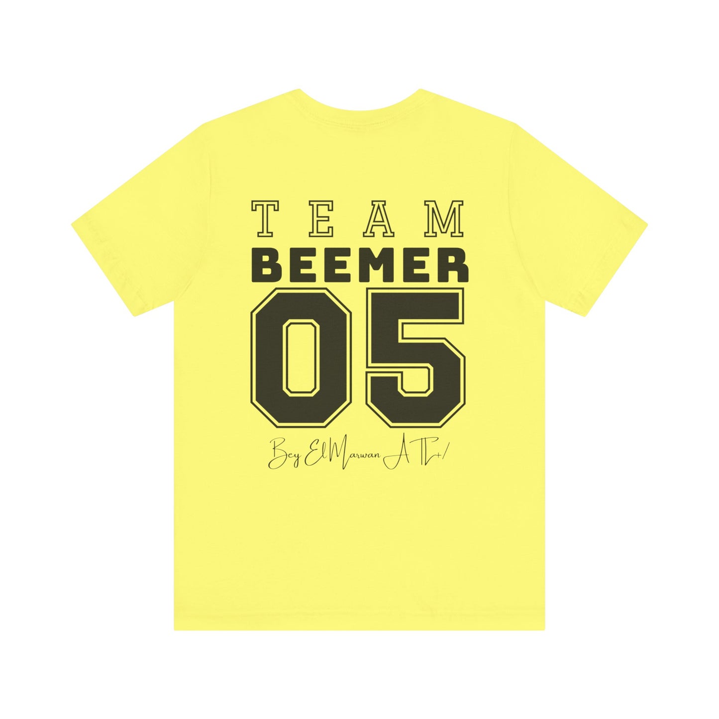 BEEMER  Jersey Short Sleeve Tee UNISEX