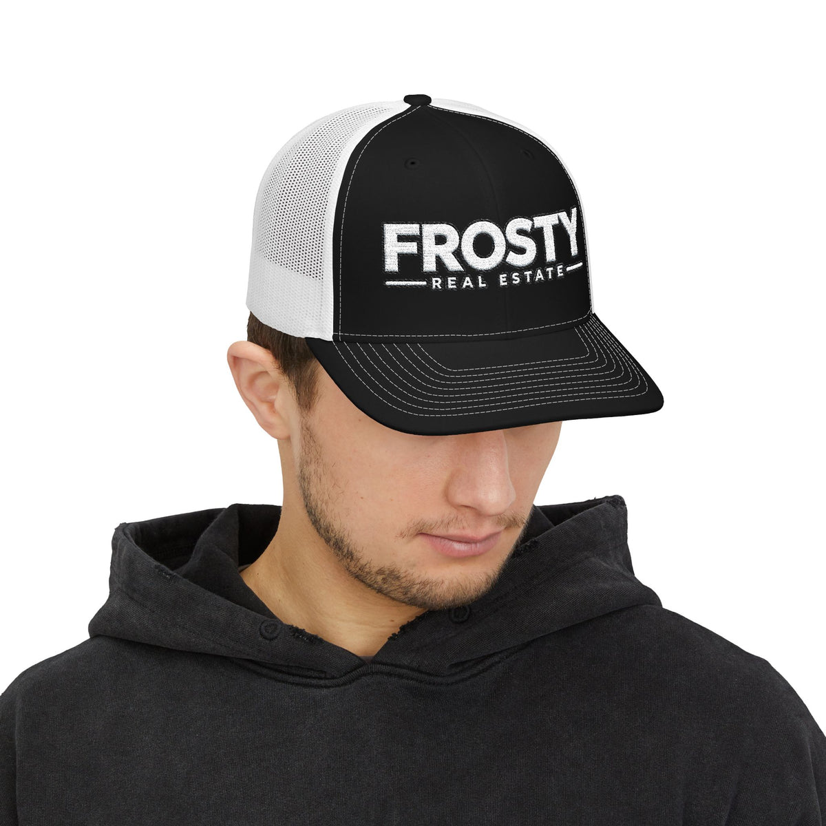 Frosty Embroidered Hat