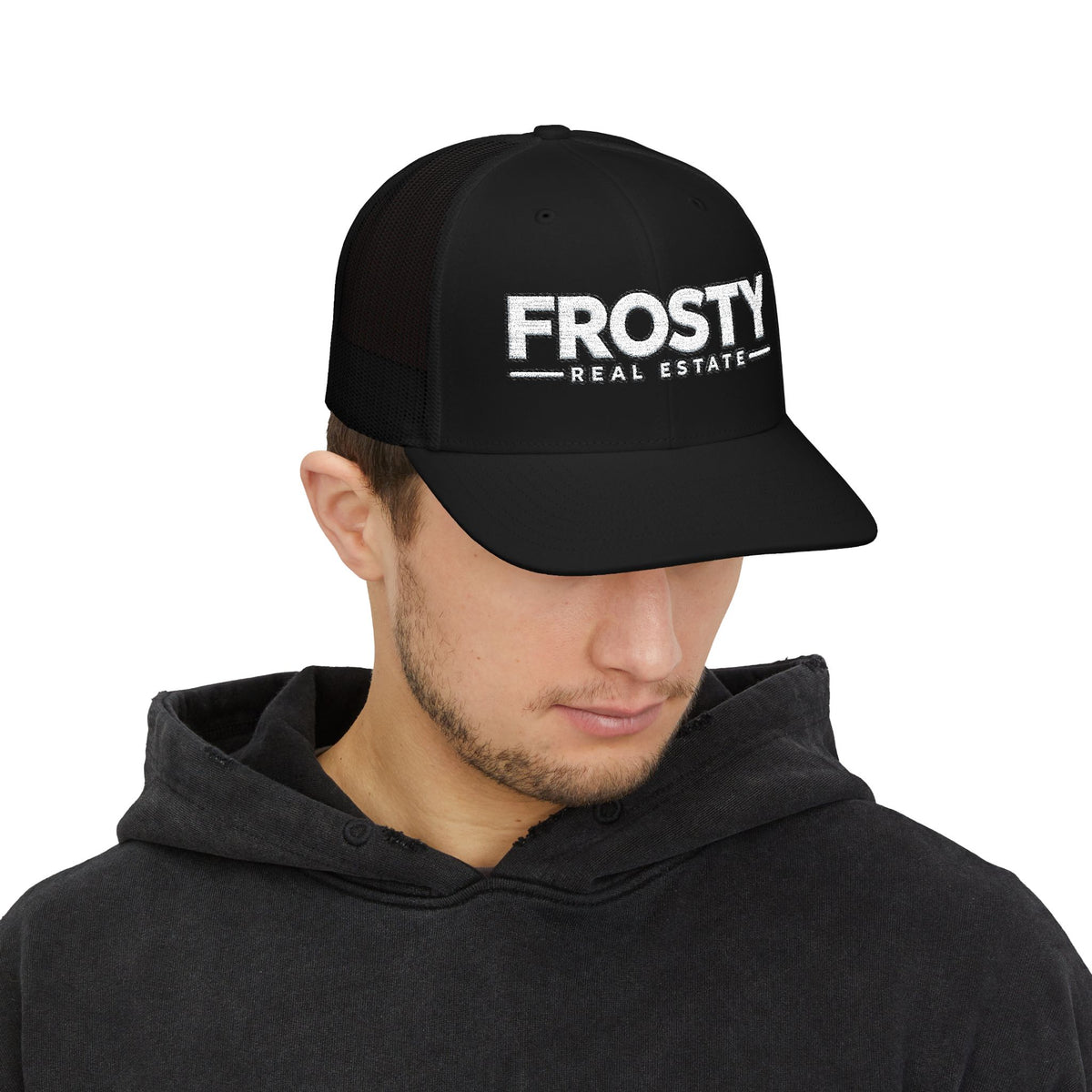 Frosty Embroidered Hat