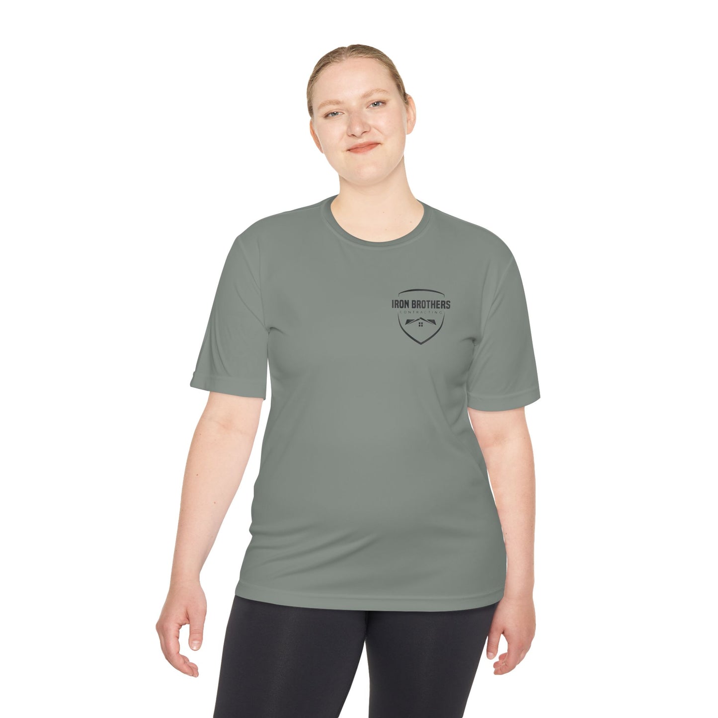 ('26 IBC)Straight Outta Shingles Unisex Moisture Wicking Tee