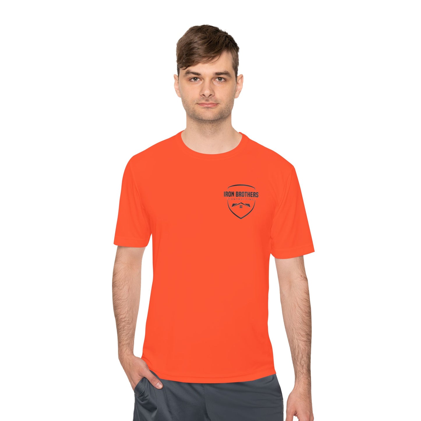 ('26 IBC)Straight Outta Shingles Unisex Moisture Wicking Tee