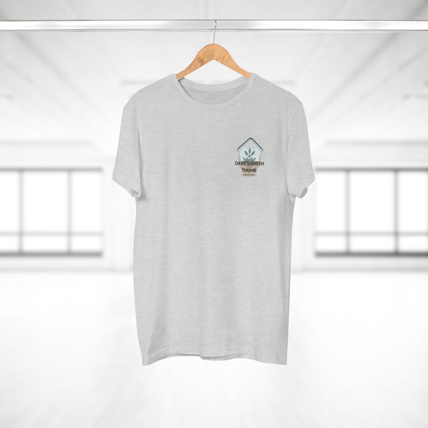 LA-Daves Green thumbMen's T-Shirt, Casual Tee, Gardening Gift, Outdoor Apparel, Summer Wear, Father's Day Gift
