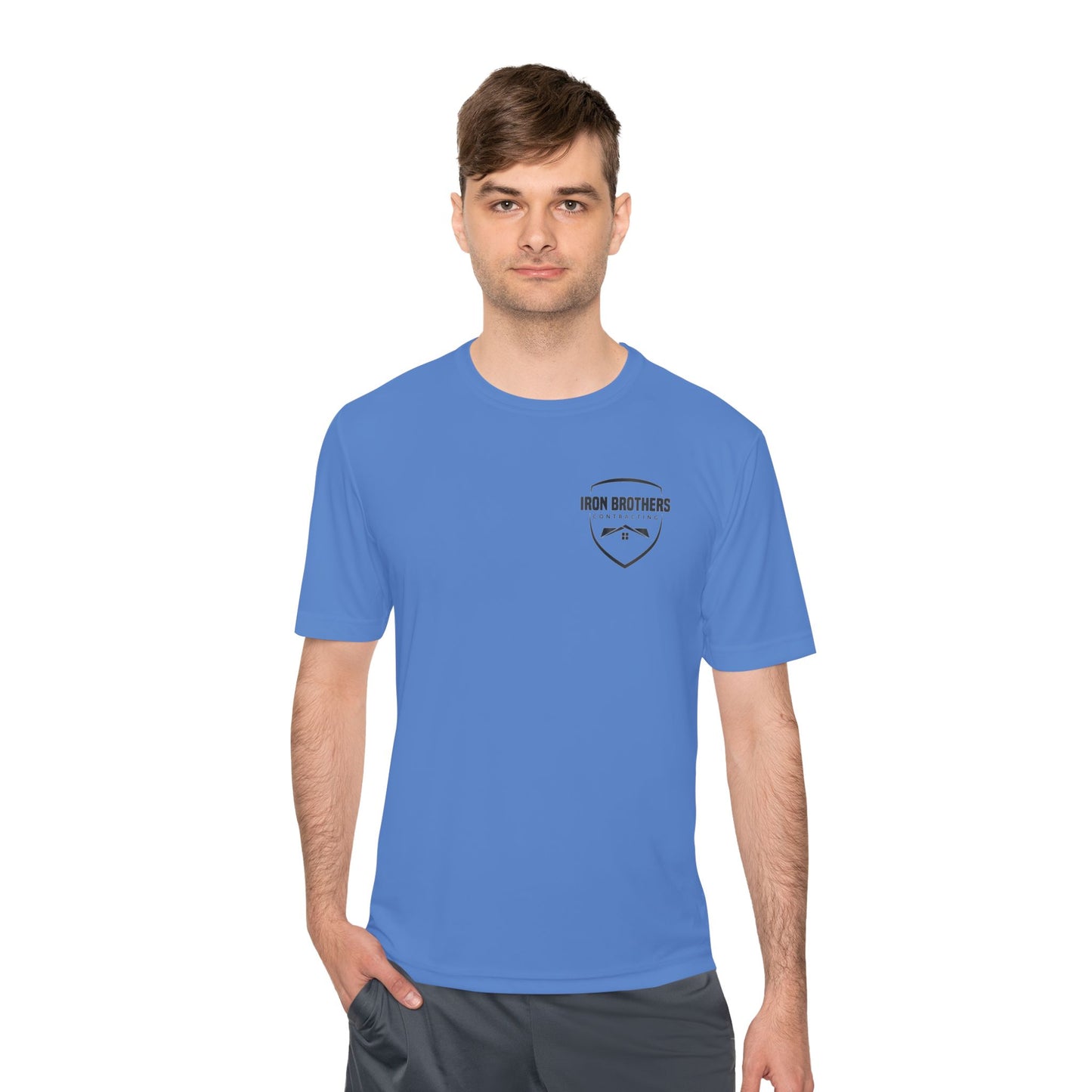 ('26 IBC)Straight Outta Shingles Unisex Moisture Wicking Tee