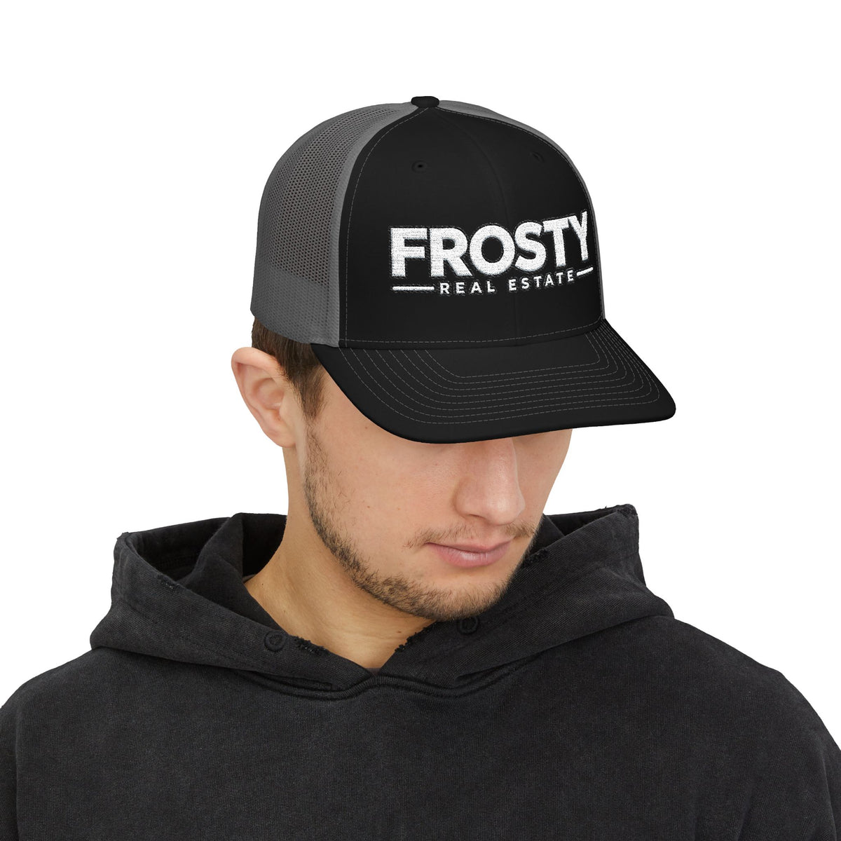 Frosty Embroidered Hat