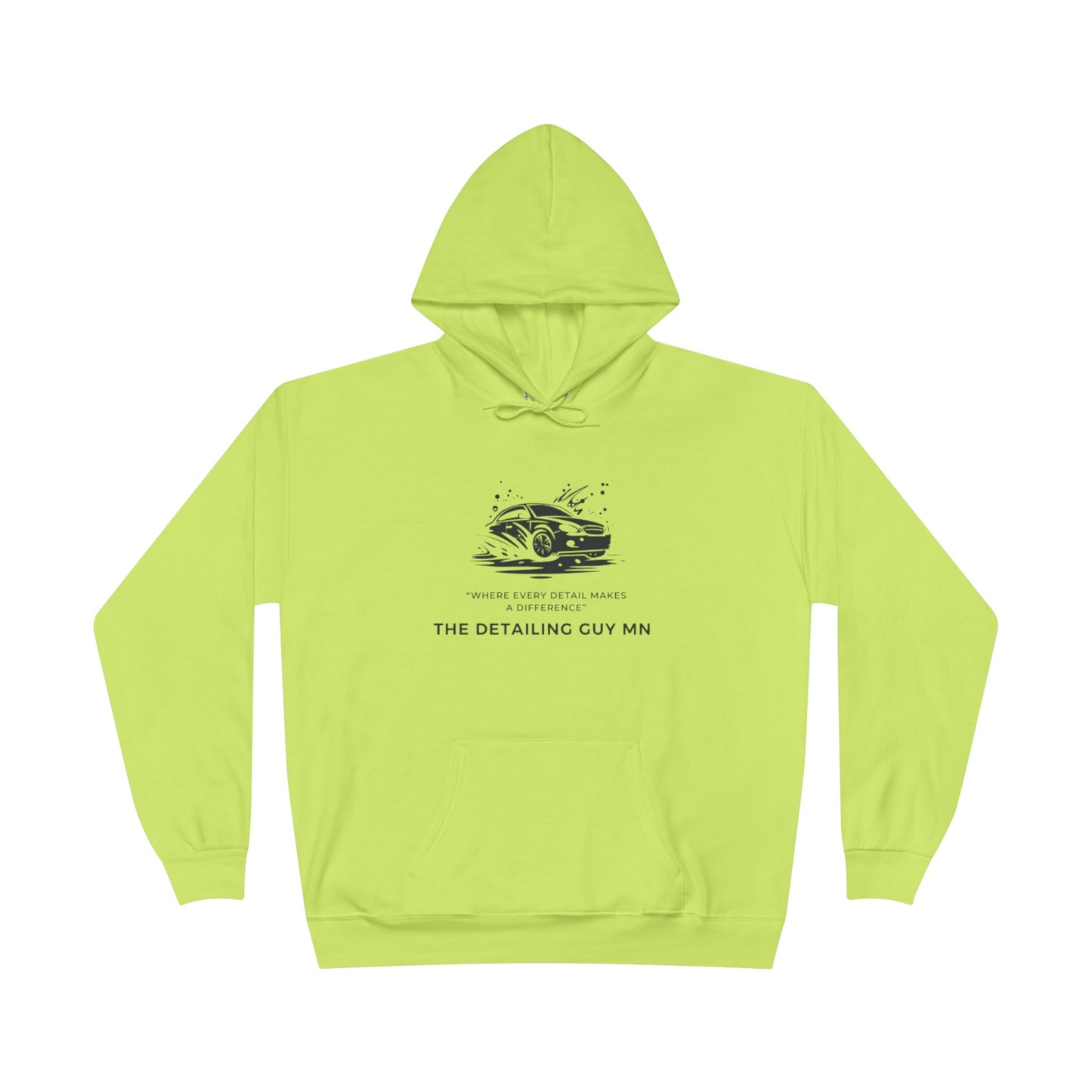 LA Detail guy -Eco-Friendly Hoodie, Unisex Pullover, Sustainable Fashion, Spring Event Merch, EcoSmart Sweatshirt