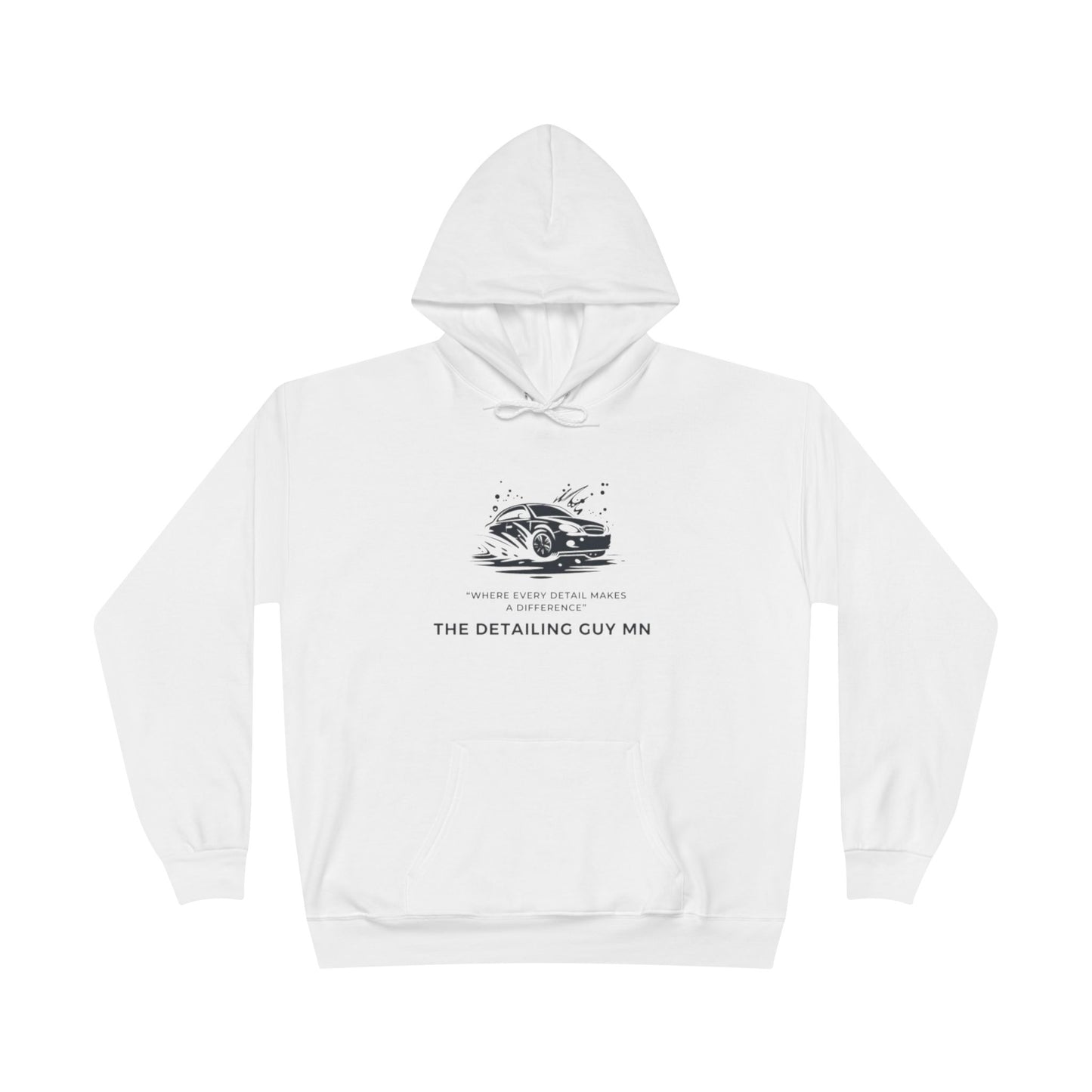 LA Detail guy -Eco-Friendly Hoodie, Unisex Pullover, Sustainable Fashion, Spring Event Merch, EcoSmart Sweatshirt