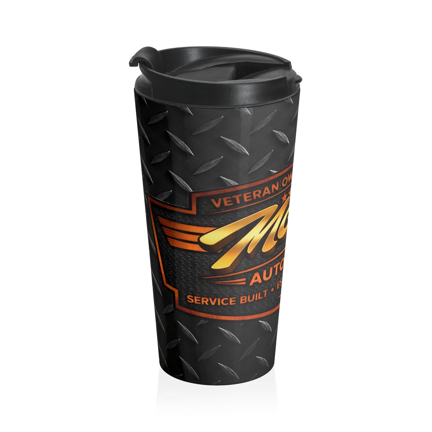 McCoys-Stainless Steel Travel Mug