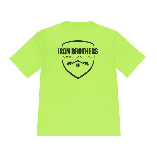 ('26 IBC) Unisex Moisture Wicking Tee in Safety Colors and more