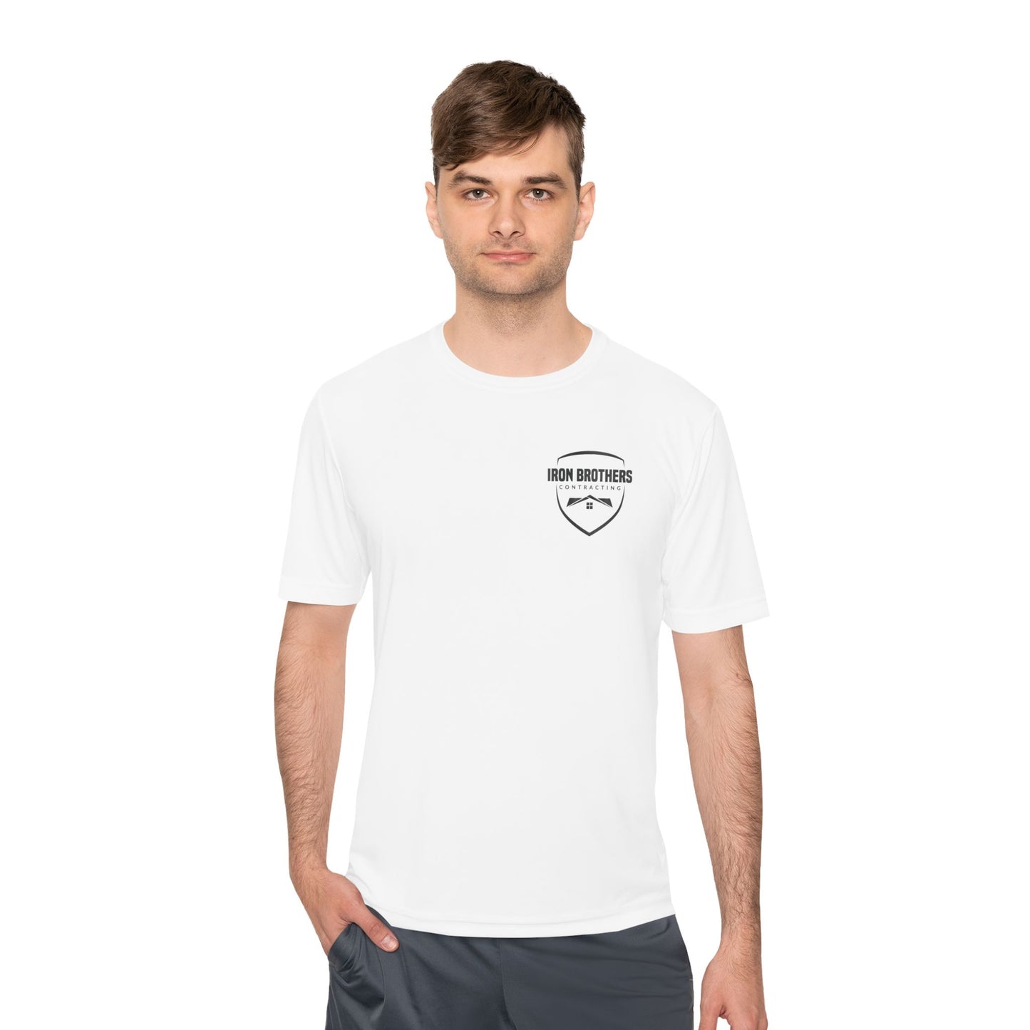 ('26 IBC)Straight Outta Shingles Unisex Moisture Wicking Tee