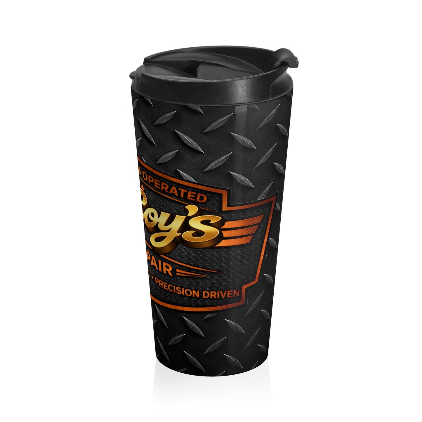 McCoys-Stainless Steel Travel Mug