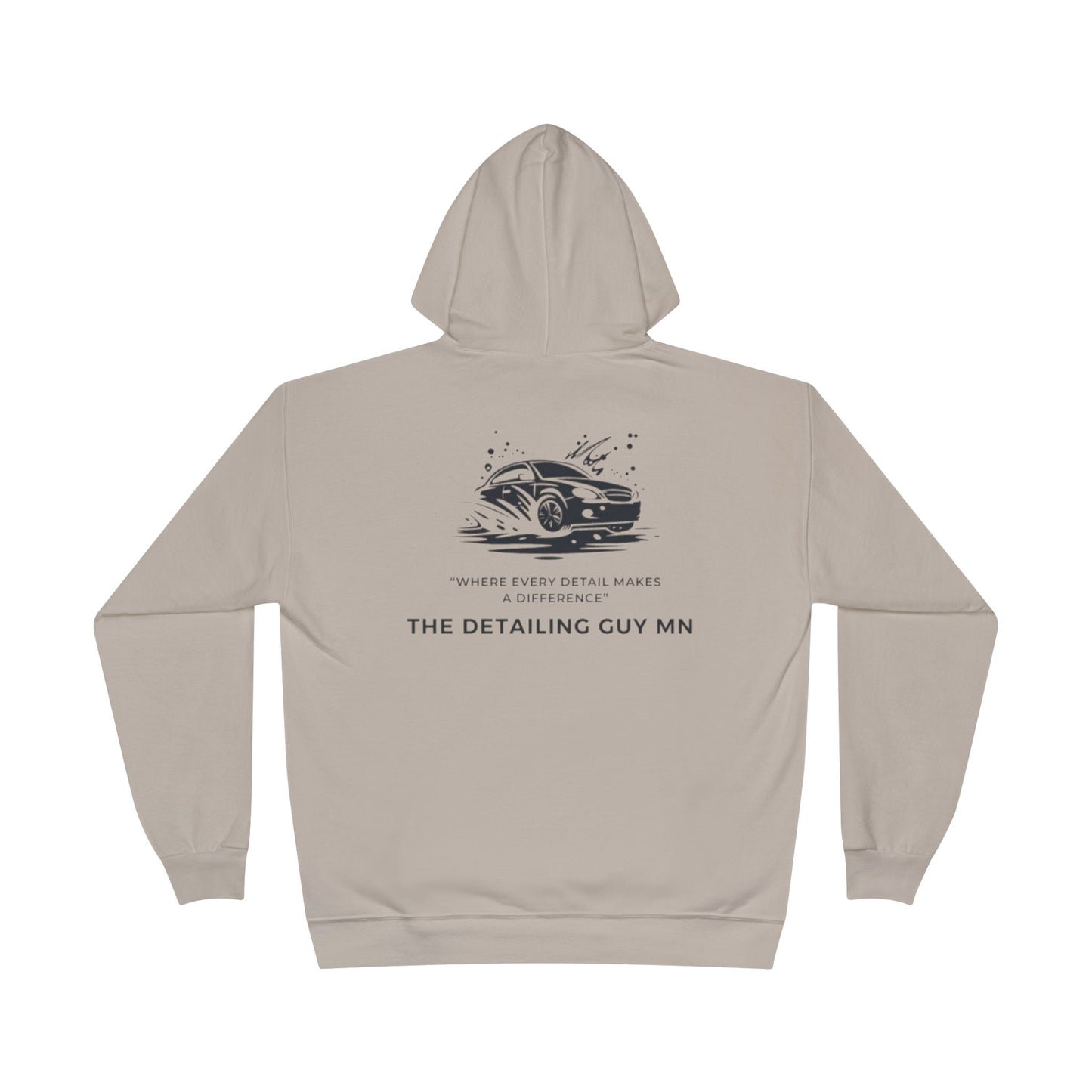 LA Detail guy -Eco-Friendly Hoodie, Unisex Pullover, Sustainable Fashion, Spring Event Merch, EcoSmart Sweatshirt