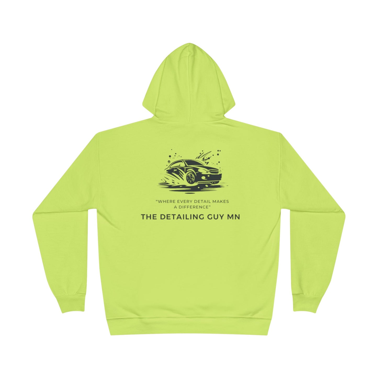 LA Detail guy -Eco-Friendly Hoodie, Unisex Pullover, Sustainable Fashion, Spring Event Merch, EcoSmart Sweatshirt