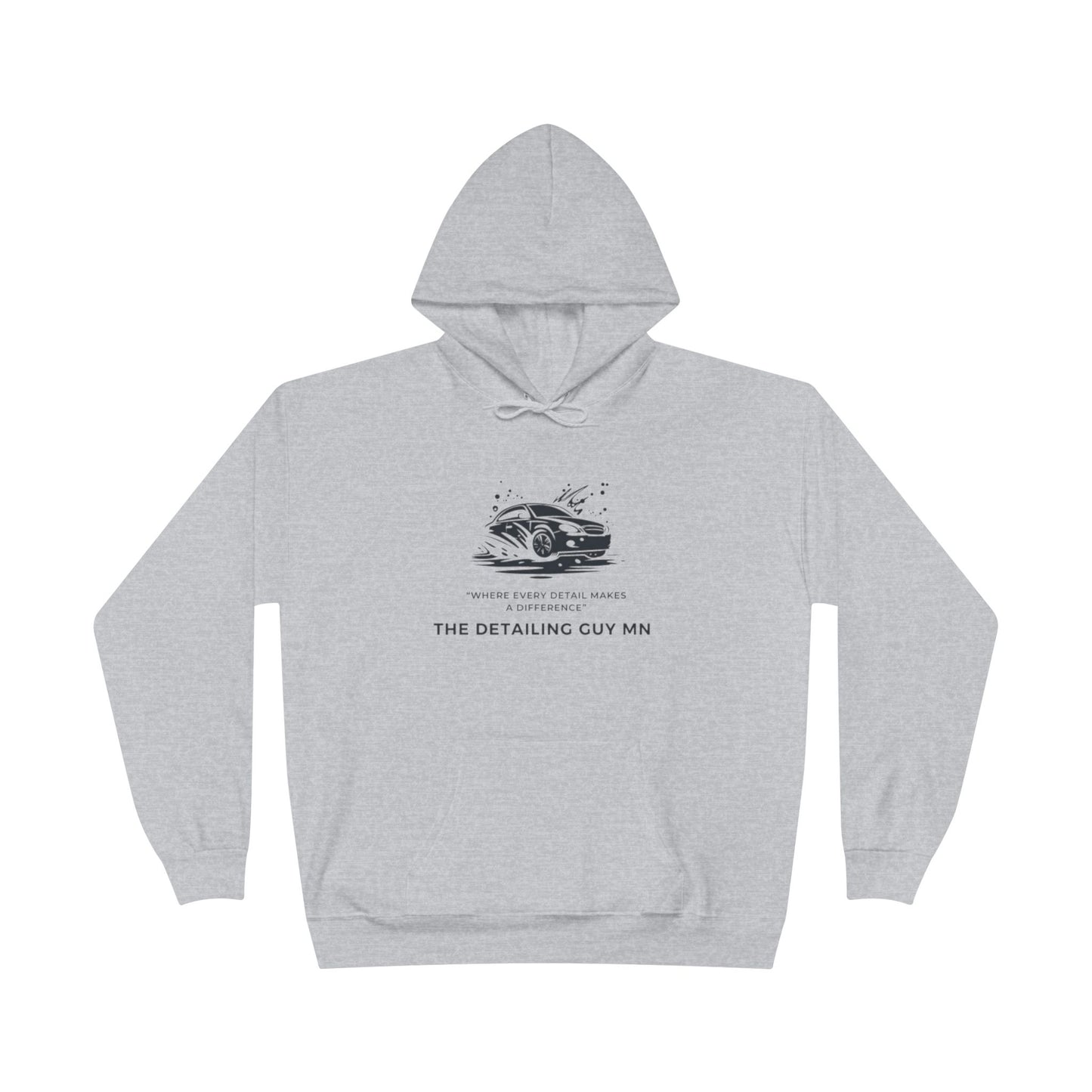 LA Detail guy -Eco-Friendly Hoodie, Unisex Pullover, Sustainable Fashion, Spring Event Merch, EcoSmart Sweatshirt