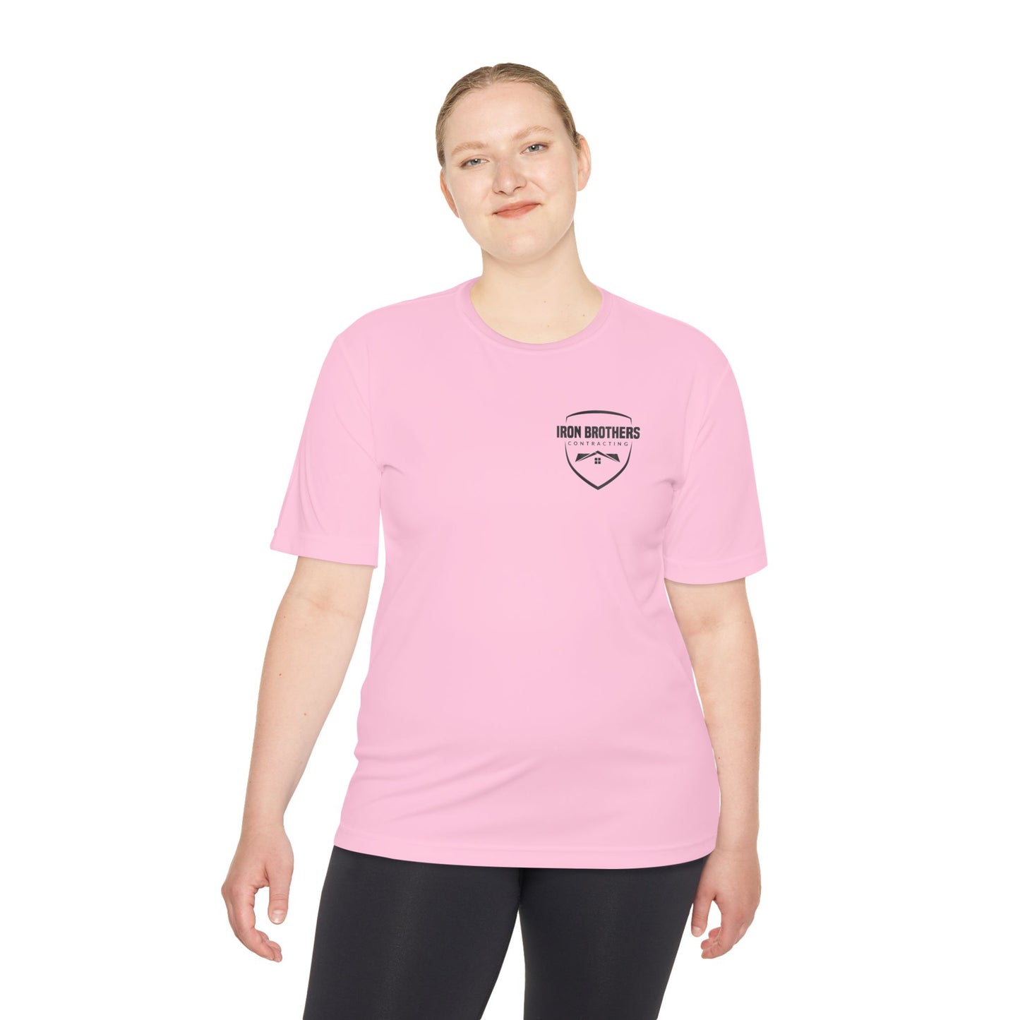 ('26 IBC)Straight Outta Shingles Unisex Moisture Wicking Tee