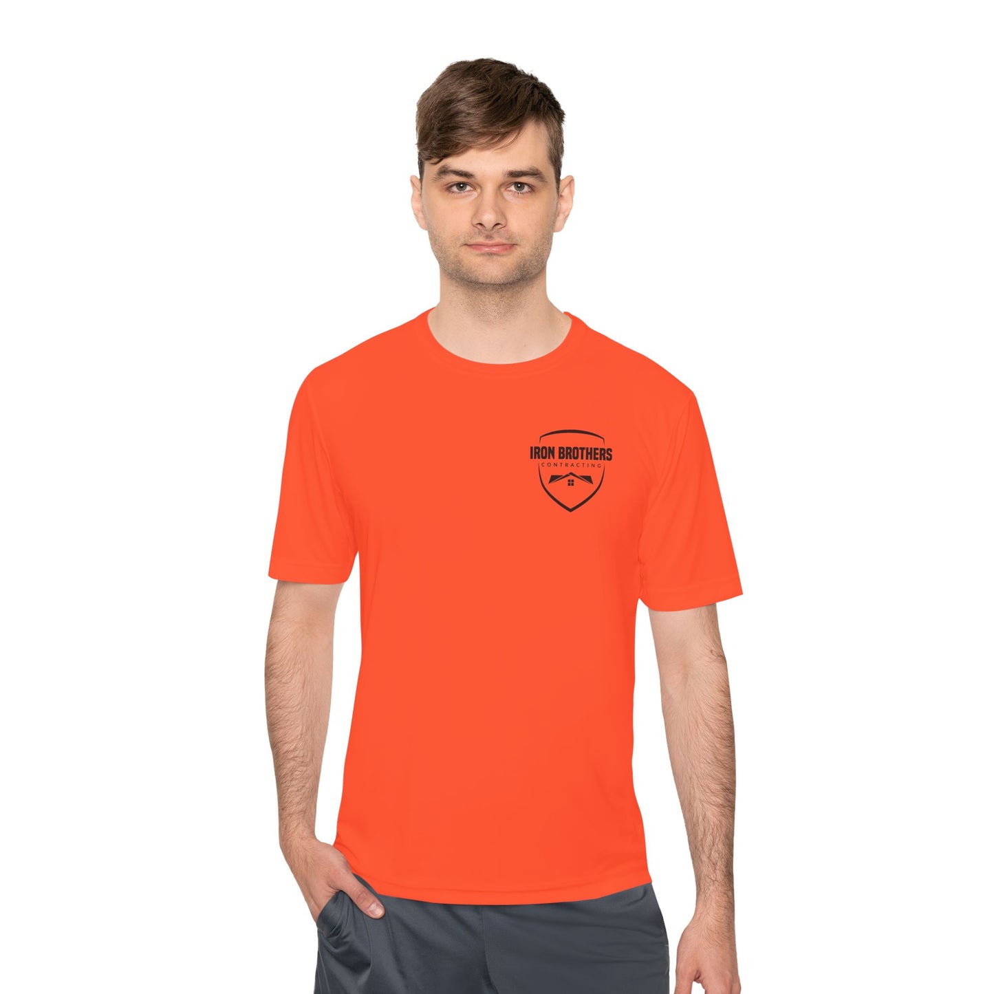('26 IBC) Unisex Moisture Wicking Tee in Safety Colors and more