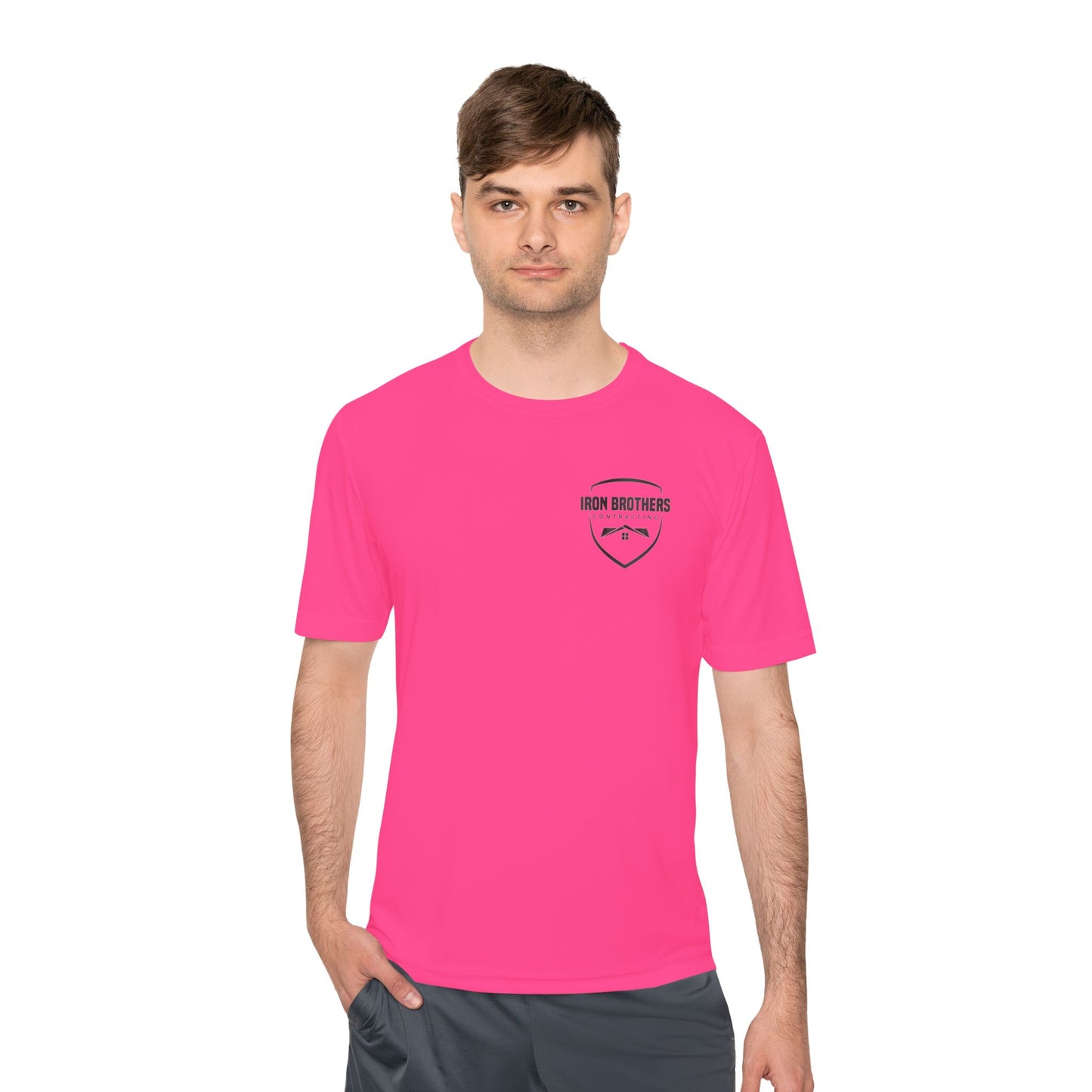 ('26 IBC)Straight Outta Shingles Unisex Moisture Wicking Tee