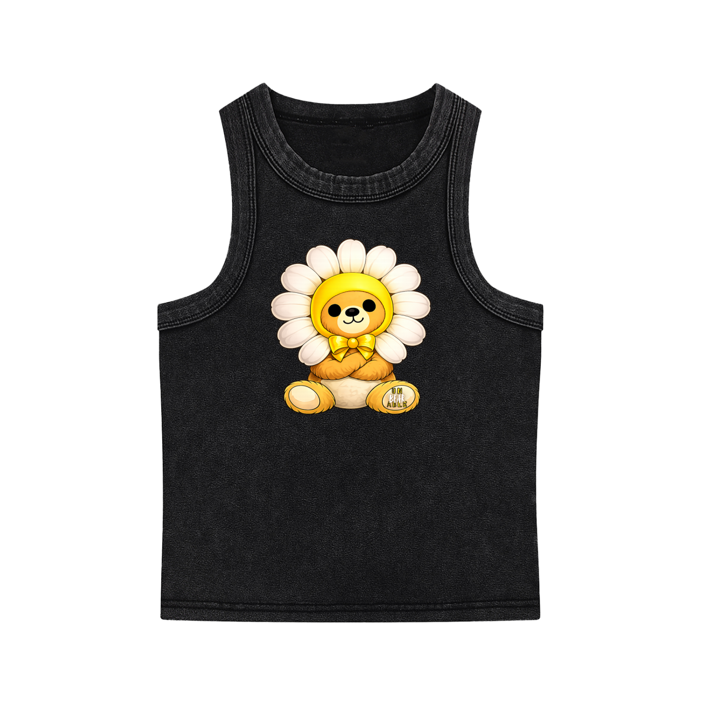 unBEARable Women's Washed Tank Top