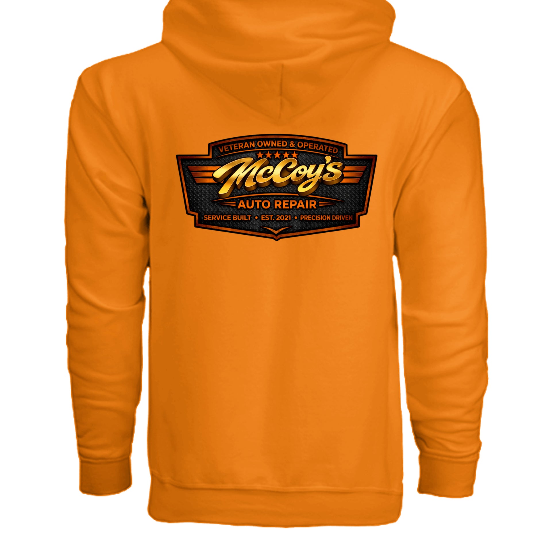 SAFETY ORANGE - G186 - BACK