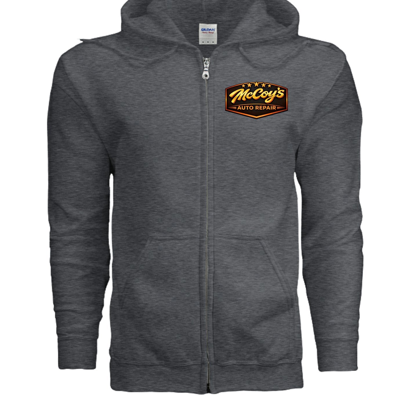 DARK HEATHER - G186 - FRONT
